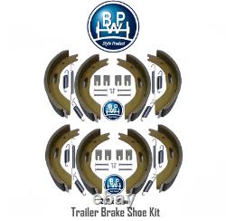 BPW Style Type 7 Trailer Caravan Brake Shoes 200x50 Twin Axle 09.801.03.79.0