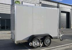 BRAND NEW 3 Metre Cargo Box Trailer Twin Axle 2500KG MGW With Internal Lighting