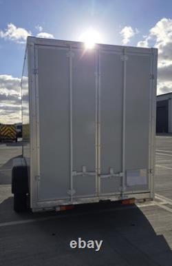 BRAND NEW 3 Metre Cargo Box Trailer Twin Axle 2500KG MGW With Internal Lighting