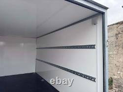 BRAND NEW 4M x 2M x 2M TWIN AXLE BOX TRAILER WITH RAMP DOOR 2700KG