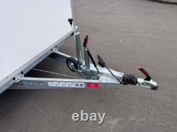 BRAND NEW 4M x 2M x 2M TWIN AXLE BOX TRAILER WITH RAMP DOOR 2700KG