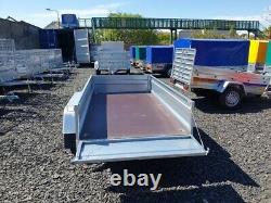 BRAND NEW 7,7ft x 4,2ft Niewiadow Twin Axle Flat Trailer 750KG