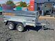 Brand New 7,7ft X 4,2ft Twin Axle Double Broadside Trailer With Ramp