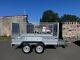 Brand New 8,7ft X 4,2ft Niewiadow Twin Axle Trailer With 80cm Mesh And Ramp