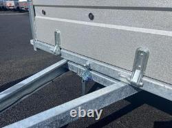 BRAND NEW 8,7ft x 4,2ft TWIN AXLE FLAT TRAILER