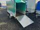 Brand New 8,7ft X 4,2ft Twin Axle Niewiadow Trailer With Frame, Cover And Ramp