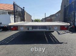 BRAND NEW JUPITER 4,5M x 2,1M TWIN AXLE CAR TRANSPORTER TRAILER 2700KG