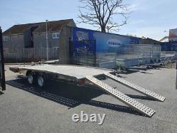 BRAND NEW JUPITER 4,5M x 2,1M TWIN AXLE CAR TRANSPORTER TRAILER 2700KG