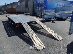 BRAND NEW JUPITER 4,5M x 2,1M TWIN AXLE CAR TRANSPORTER TRAILER 2700KG