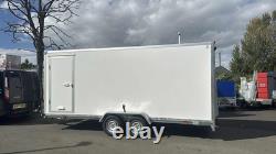 BRAND NEW NIEWIADOW 5M x 2M x 2M TWIN AXLE BOX TRAILER WITH RAMP AND SIDE DOOR 2