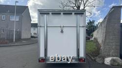 BRAND NEW NIEWIADOW 5M x 2M x 2M TWIN AXLE BOX TRAILER WITH RAMP AND SIDE DOOR 2