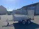 Brand New Niewiadow 7,7ft X 4,2ft Twin Axle Trailer With 80cm Mesh And Ramp