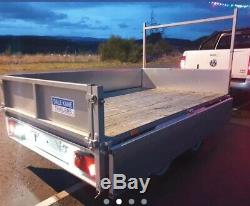 BRAND NEW. NO VAT! Dale Kane twin axle 8 x 5 drop side general purpose trailer