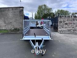 BRAND NEW ZASLAW 265TH 8FT x 4FT TWIN AXLE TRAILER WITH 40CM MESH 2000KG