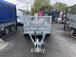 BRAND NEW ZASLAW 265TH 8FT x 4FT TWIN AXLE TRAILER WITH 40CM MESH 2000KG