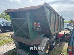 Bailey 12 ton tipping dump trailer Ford John Deere Tractor twin axle