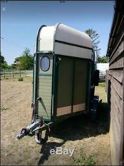 Bakewell twin axle double horse pony trailer