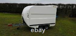 Bateson 120v Twin Axle Unbraked Box Van Trailer 750kg