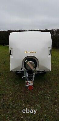 Bateson 120v Twin Axle Unbraked Box Van Trailer 750kg