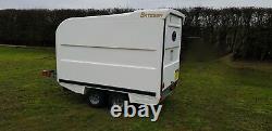 Bateson 120v Twin Axle Unbraked Box Van Trailer 750kg