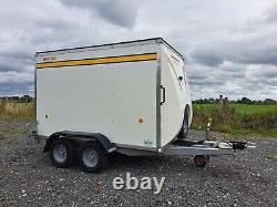 Bateson 160V Van Towavan Box Trailer 8x4x5 1300Kg Excellent condition Twin Axle