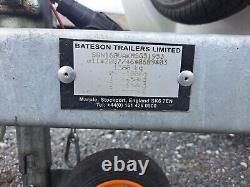 Bateson 160V Van Towavan Box Trailer 8x4x5 1300Kg Excellent condition Twin Axle
