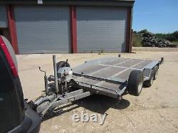 Bateson 35-16 3.5T transporter trailer, hydraulic tilt, hot dipped galvanised