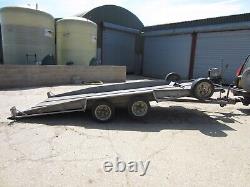 Bateson 35-16 3.5T transporter trailer, hydraulic tilt, hot dipped galvanised