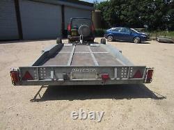 Bateson 35-16 3.5T transporter trailer, hydraulic tilt, hot dipped galvanised