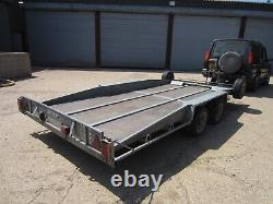 Bateson 35-16 3.5T transporter trailer, hydraulic tilt, hot dipped galvanised