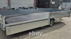 Bateson 3550 Platform trailer 3500kg Gvw Twin Axle sides and ramps 16' x 6'6 Bateson 3550 Platform trailer 3500kg Gvw Twin Axle sides and ramps 16' x 6'6
