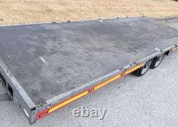 Bateson 6.0m 20ft Twin Axle 3500kg Flatbed Car Transporter Recovery Trailer Ifor