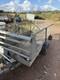 Bateson 720 Unbraked Twin Axle Trailer 7' X 4' 750kg Gvw Mesh Sides & Ramp