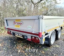 Bateson 8ft (Twin Axle) Dropside Trailer Ivor LM85 LT85 GD84 GD85 Ivor LM105