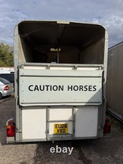 Bateson Deauville 2 Stall Horse Trailer Twin Axle Back Ramp 2008 Up to 3.5T