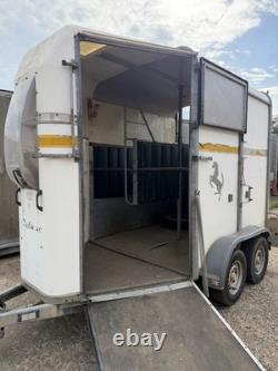 Bateson Deauville 2 Stall Horse Trailer Twin Axle Back Ramp 2008 Up to 3.5T