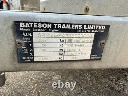 Bateson Deauville 2 Stall Horse Trailer Twin Axle Back Ramp 2008 Up to 3.5T