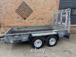 Bateson Plant Trailer 10x6 Twin Axle Flatbed 2600KG