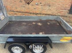 Bateson Plant Trailer 10x6 Twin Axle Flatbed 2600KG