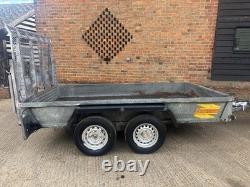 Bateson Plant Trailer 10x6 Twin Axle Flatbed 2600KG