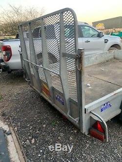 Bateson Twin Axle Car Trailer 10 X 5 Ft With Fold Down Ramp Ifor Williams