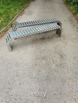 Bespoke Metal Aluminium Trailer Mudguards pair, Twin Axle, Tandem, 1500mm Length