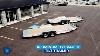 Bluewater Trailers Aluminum Tandem Axle Tilt Trailer Lightweight Power For Heavy Duty Hauling