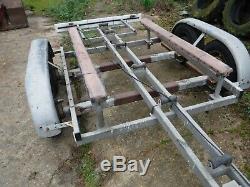 Boat Trailer snipe twin axle bunk trailer for 18' boat