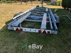 Boat trailer braked twin axle 3600 kg load