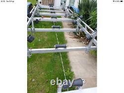 Boat trailer twin axle VGC