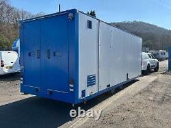 Boss Twin Axle Portable Cabin Ex NHS Twin Axle Mobile Towing and Static