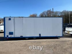 Boss Twin Axle Portable Cabin Ex NHS Twin Axle Mobile Towing and Static