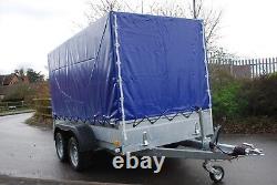 Box Car Trailer 2700kg 3m x 1,5m Twin Axle Braked Trailer Heavy Duty Trailer