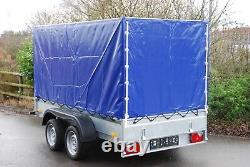 Box Car Trailer 2700kg 3m x 1,5m Twin Axle Braked Trailer Heavy Duty Trailer